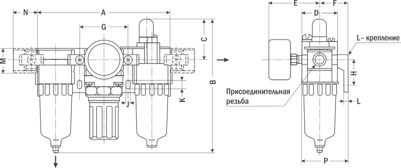 габариты ФРЛ-2000 